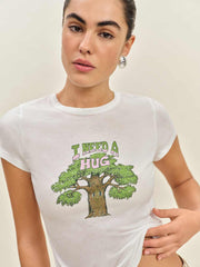 Max Slim Tee - Tree Hugger