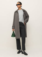 Liam Oversized Tee - Heather Grey