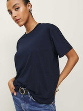 Liam Oversized Tee - Midnight