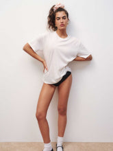 Liam Oversized Tee - White