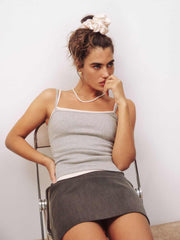 Avi Tank - Heather Grey