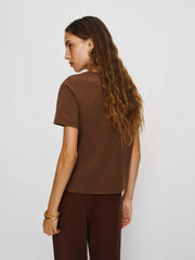 Rowan Crew Tee - Chocolate Cake