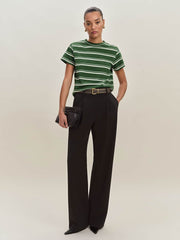 Rowan Crew Tee - Laguna Stripe