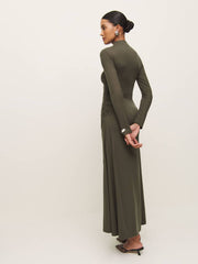 Nemy Knit Dress - Pine Tree