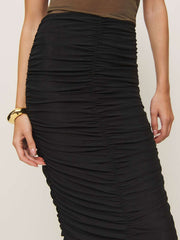 Effie Knit Skirt - Black