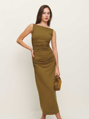 Benson Knit Dress - Bronze