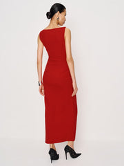 Benson Knit Dress - Lipstick