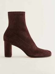 Presley Ankle Boot - Espresso Stretch Suede