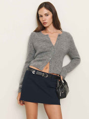 Sara Knit Skirt - Midnight