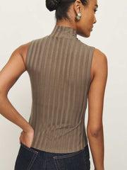 Maison Knit Top - Mushroom