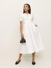 Noor Dress - White