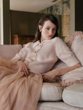 Daphne Collared Cardigan - Sorbet