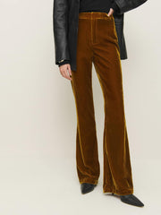 Sora Velvet Pant - Copper