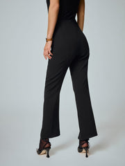 Pierre Mid Rise Pant - Black