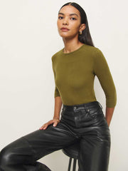 Hazel Knit Top - Pear