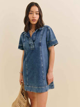 Clark Denim Mini Dress - Greely