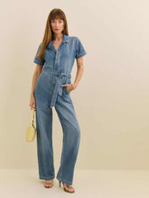 Graham Lived-in Denim Jumpsuit - Sharpe