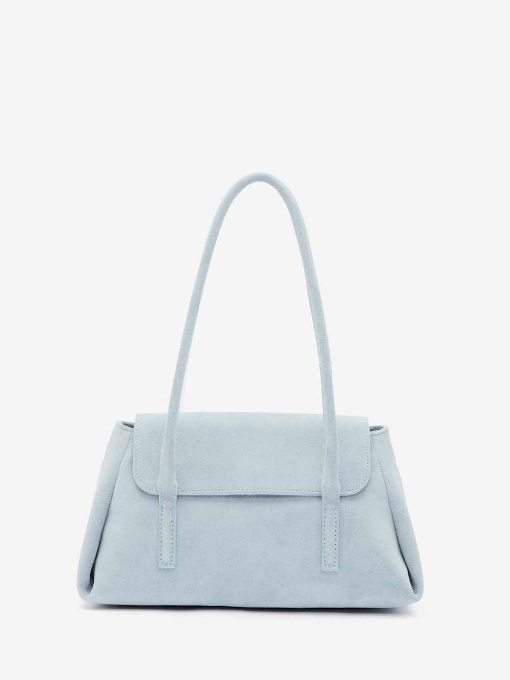 Small Caterina Top Handle - Mist Suede