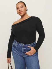 Elio Knit Top Es - Black