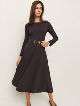 Wiley Knit Dress - Black Currant
