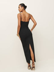 Isa Knit Dress - Black