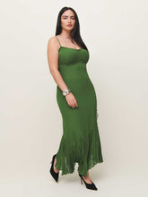 Aiko Dress Es - Moss