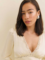 Ellery Silk Top - Sugar