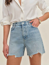 Saige High Rise 4” Jean Shorts - Burnett