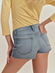 Jensen High Rise Cheeky Shorts - Edessa