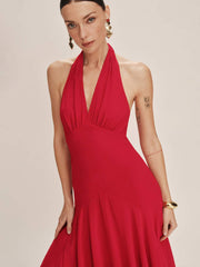 Briony Dress - Lipstick