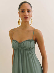 Cebba Dress - Moss