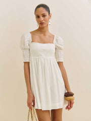 Dione Dress - Ivory