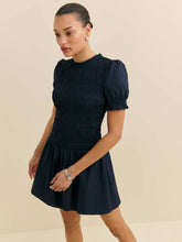 Leannah Dress - Navy