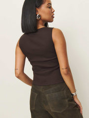 Hudson Knit Top - Mole