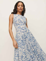 Camella Dress - Larkspur