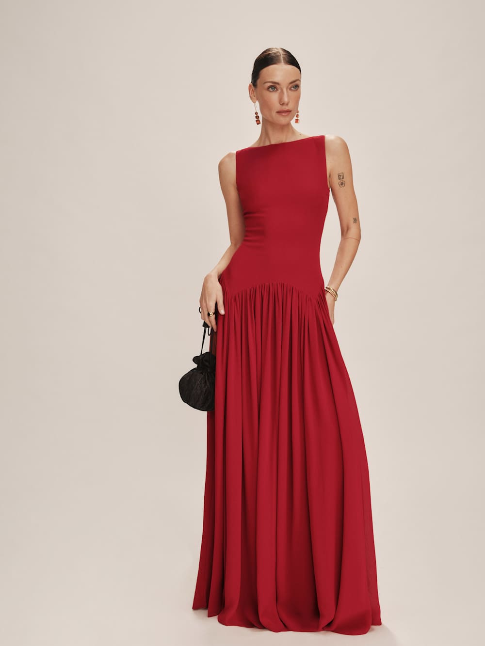 Camella Dress - Sangre