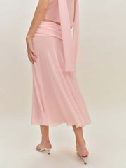 Olivia Low Waist Skirt - Sugar Blossom