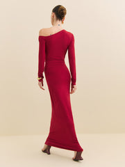 Ayden Knit Dress - Sangre