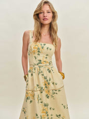 Everett Linen Dress - Radiance