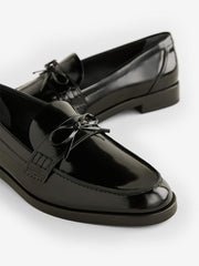 Kaylee Loafer - Black Bow