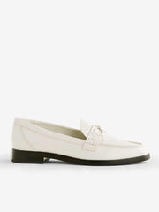 Kaylee Loafer - White Bow