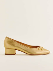 Terry Ballet Pump - Vintage Gold