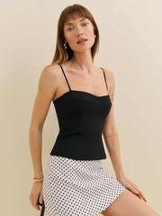 Winona Knit Top - Black