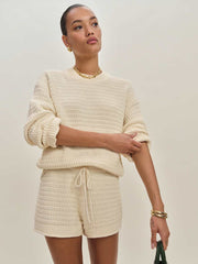 Collie Cotton Shorts - Gossamer