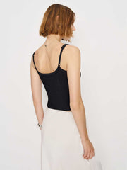 Waverly Sweater Tank - Black