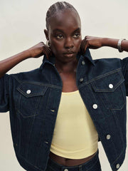Rhodes Denim Jacket - Ondine