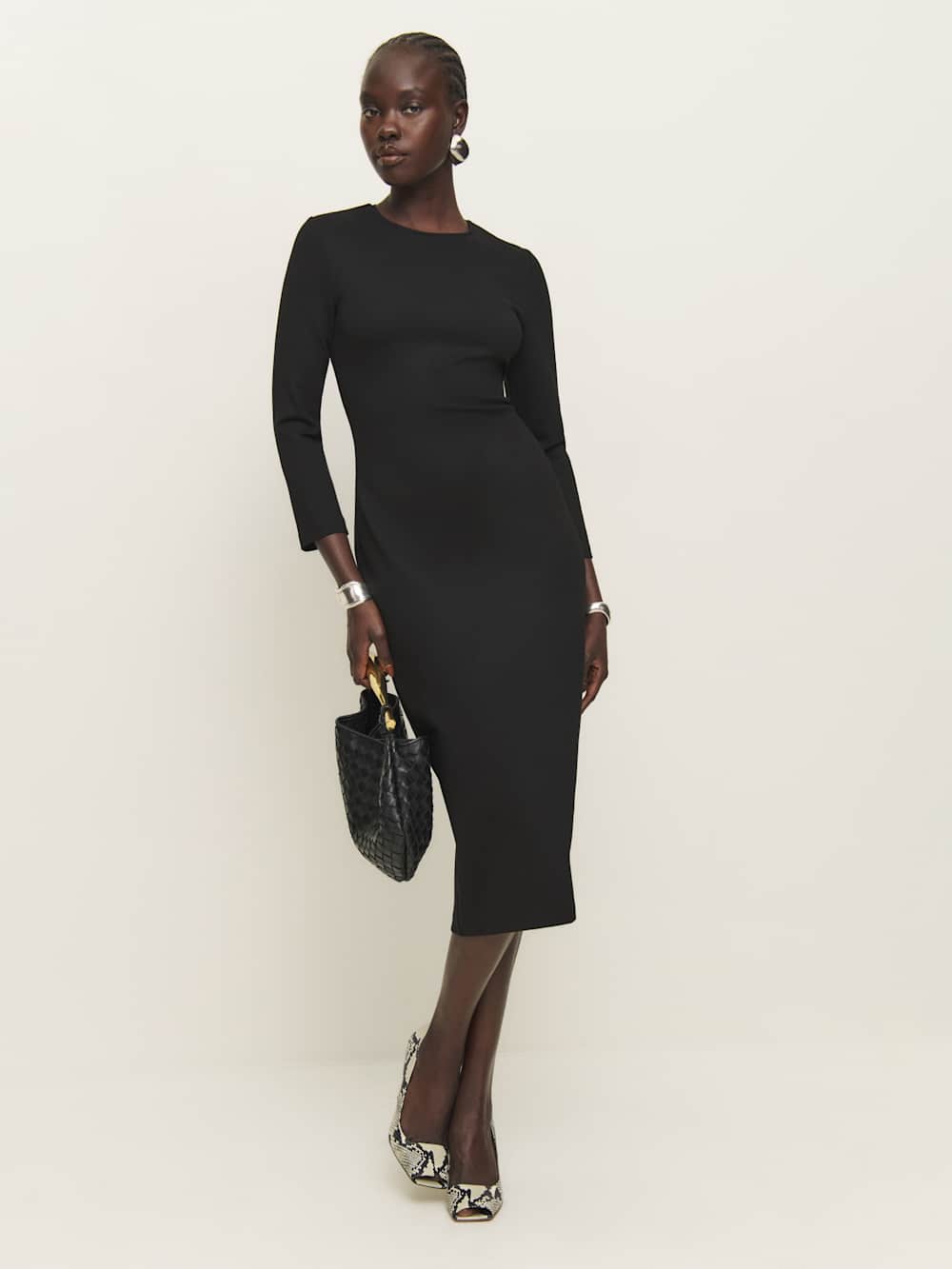 Millie Knit Dress - Black