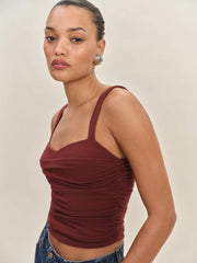 Trish Knit Top - Chianti