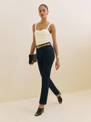 Trish Knit Top - Fior Di Latte