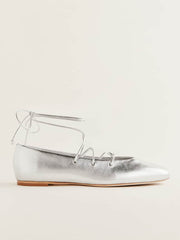 Ulla Ballet Flat - Silver